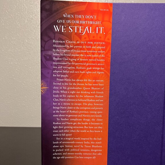 OF LIGHT AND SHADOW by Tanaz Bhathena YA Fantasy Historical Fiction Novel - Picture 4 of 5